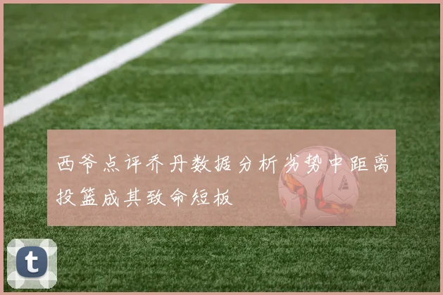 西爷点评乔丹数据分析劣势中距离投篮成其致命短板